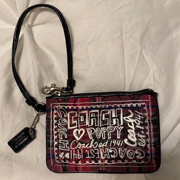 Coach Poppy Wristlet - Picture 1 of 3